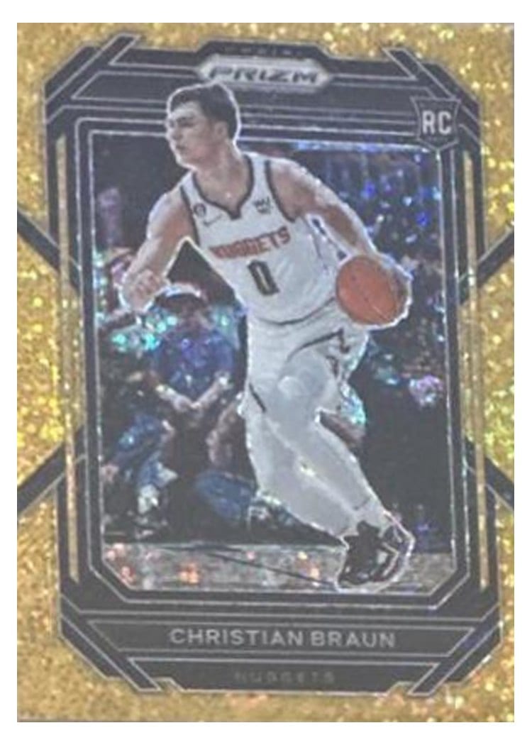2022-23 Panini Prizm Base Set Christian Braun #223 card