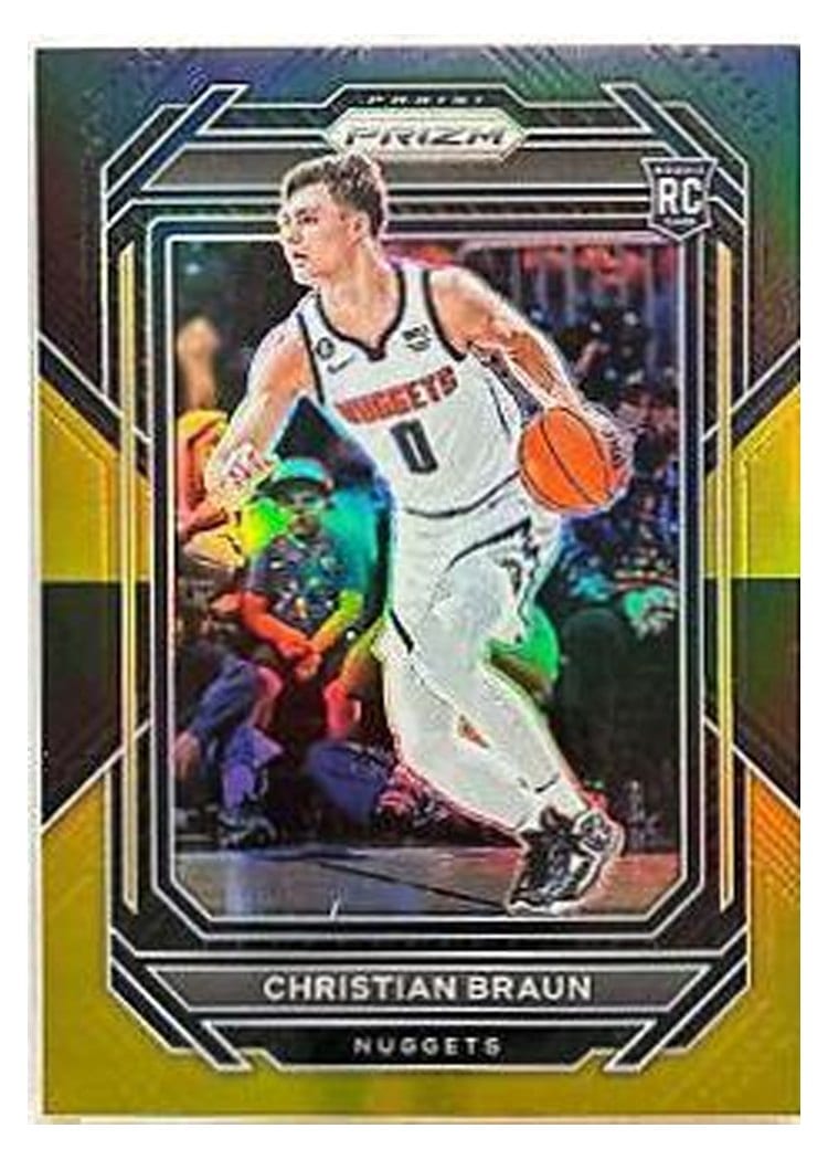 2022-23 Panini Prizm Base Set Christian Braun #223 card