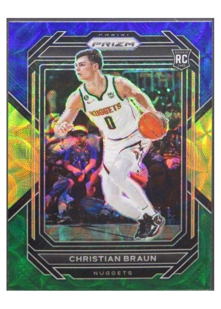 2022-23 Panini Prizm Base Set Christian Braun #223 card