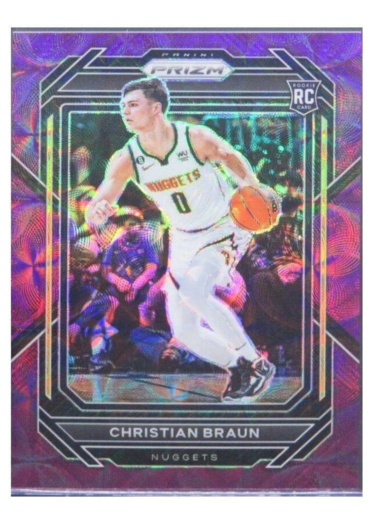 2022-23 Panini Prizm Base Set Christian Braun #223 card