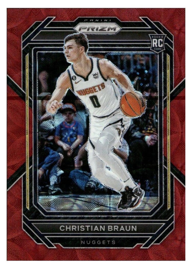 2022-23 Panini Prizm Base Set Christian Braun #223 card