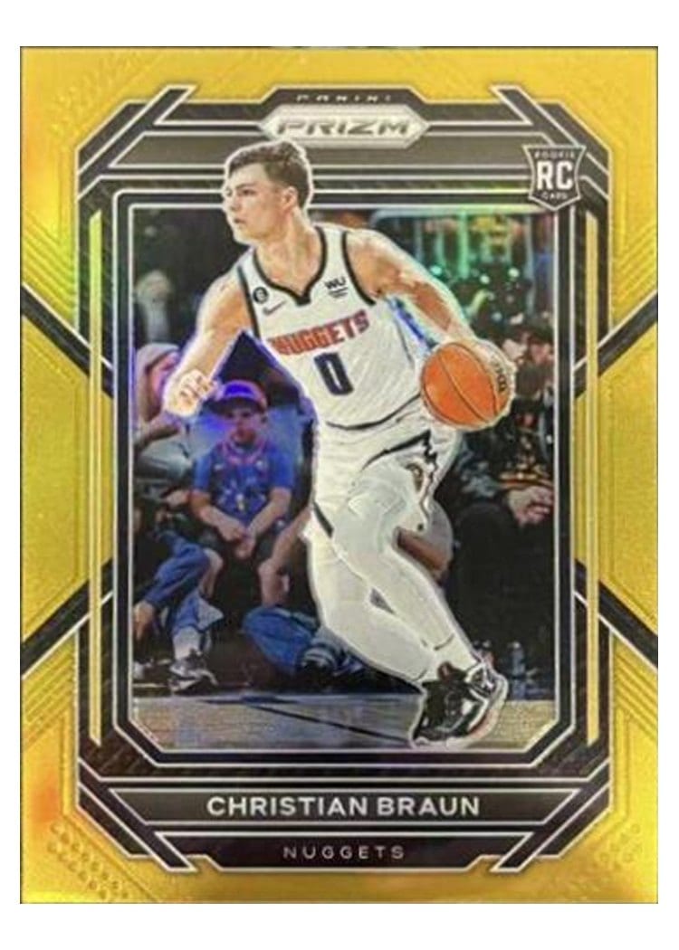 2022-23 Panini Prizm Base Set Christian Braun #223 card