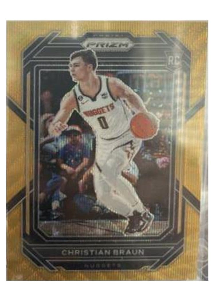 2022-23 Panini Prizm Base Set Christian Braun #223 card