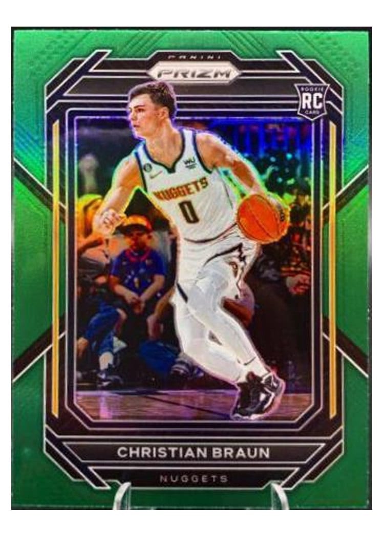 2022-23 Panini Prizm Base Set Christian Braun #223 card