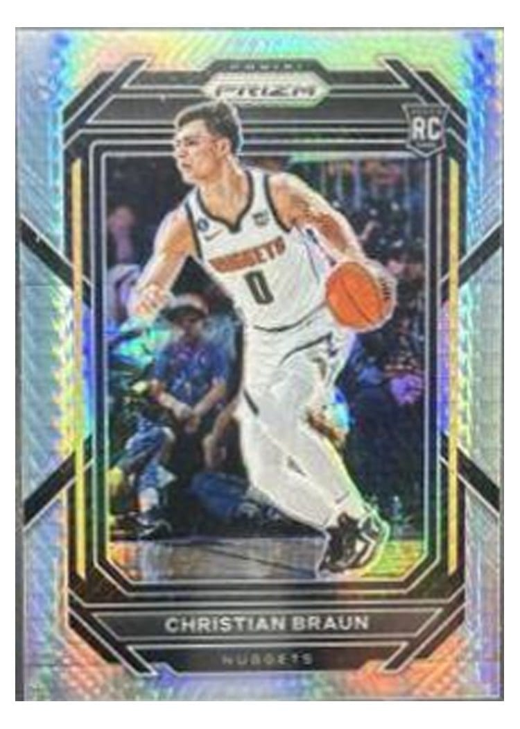2022-23 Panini Prizm Base Set Christian Braun #223 card