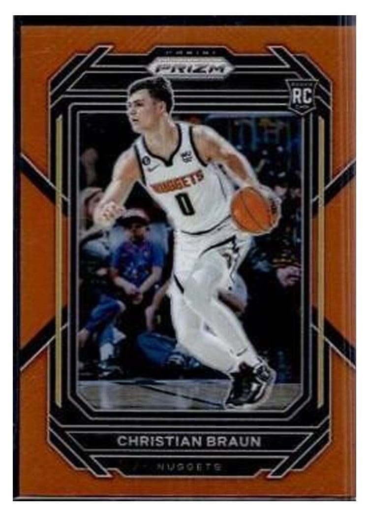 2022-23 Panini Prizm Base Set Christian Braun #223 card