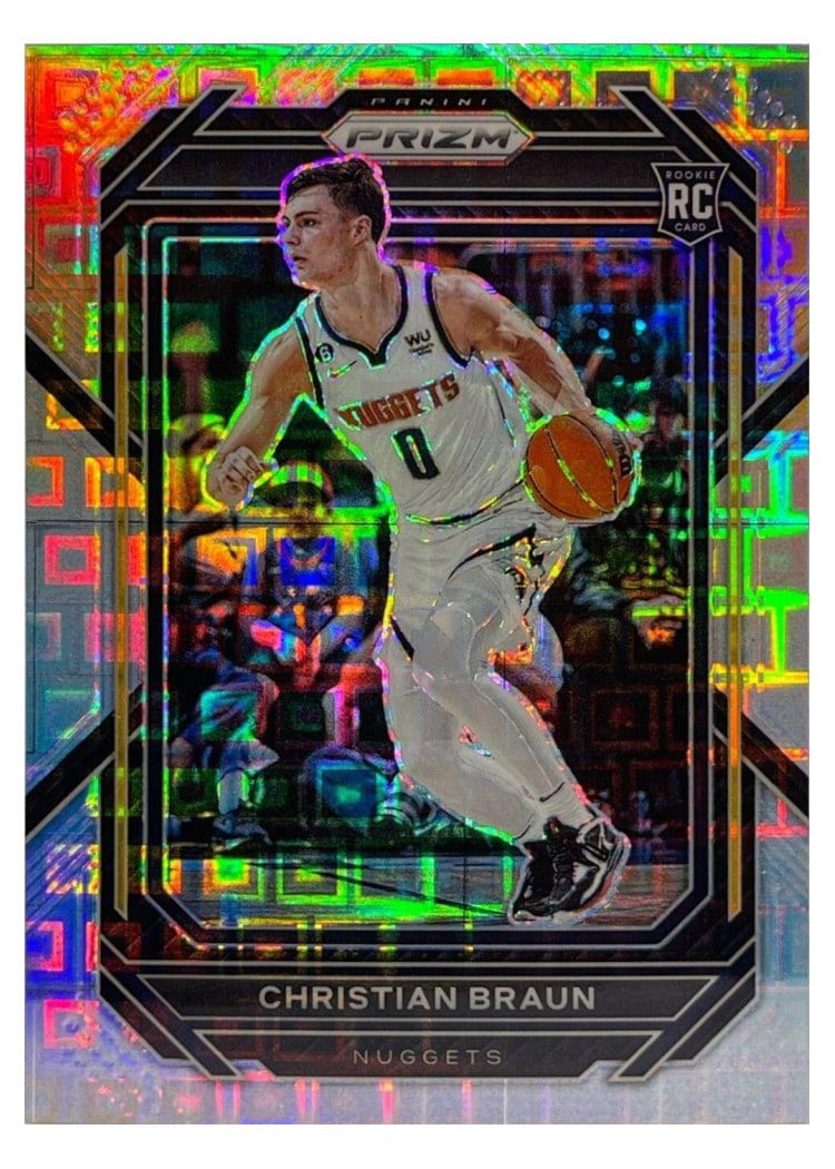 2022-23 Panini Prizm Base Set Christian Braun #223 card