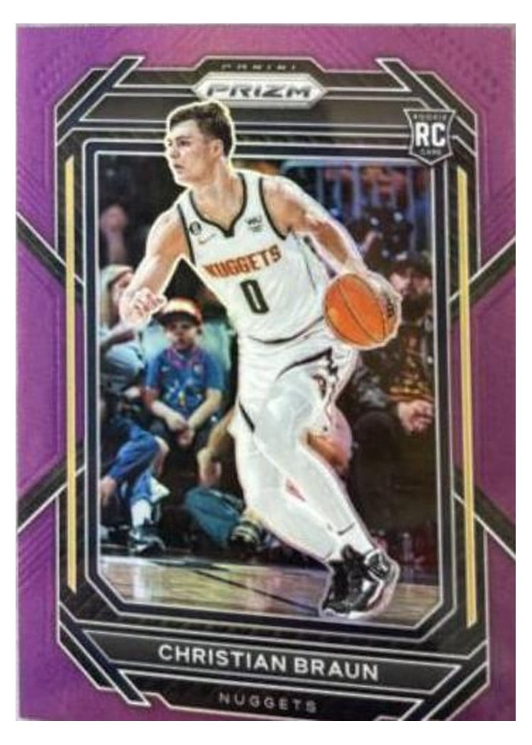 2022-23 Panini Prizm Base Set Christian Braun #223 card