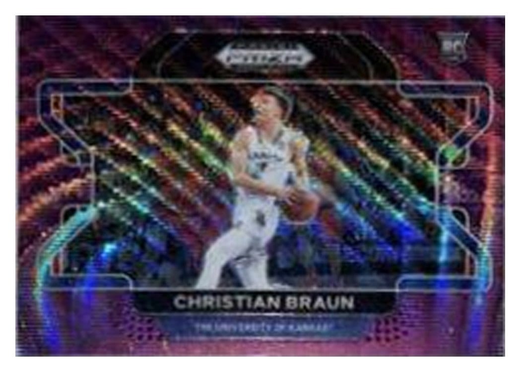 2022-23 Panini Prizm Base Set Christian Braun #223 card