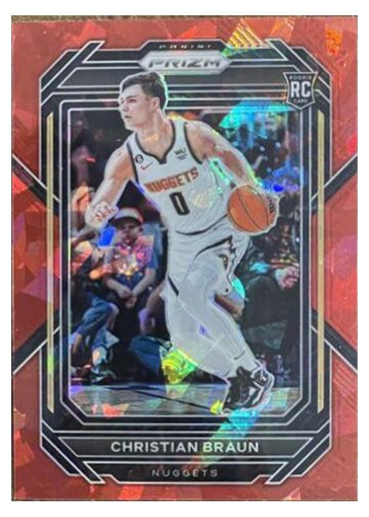 2022-23 Panini Prizm Base Set Christian Braun #223 card