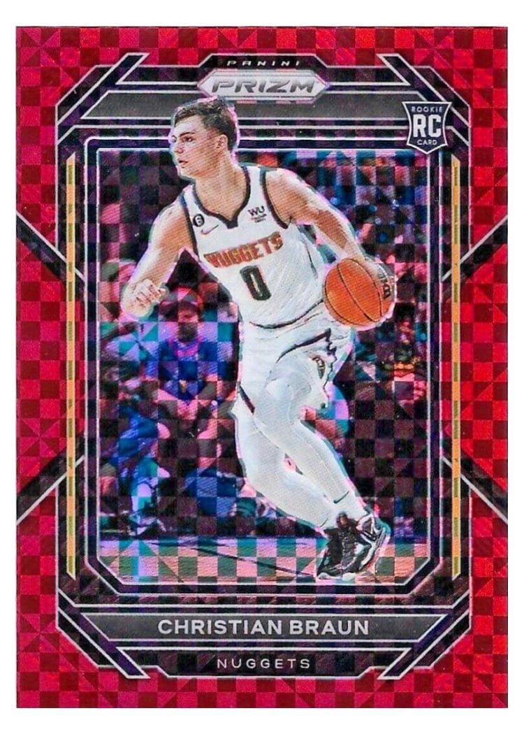 2022-23 Panini Prizm Base Set Christian Braun #223 card