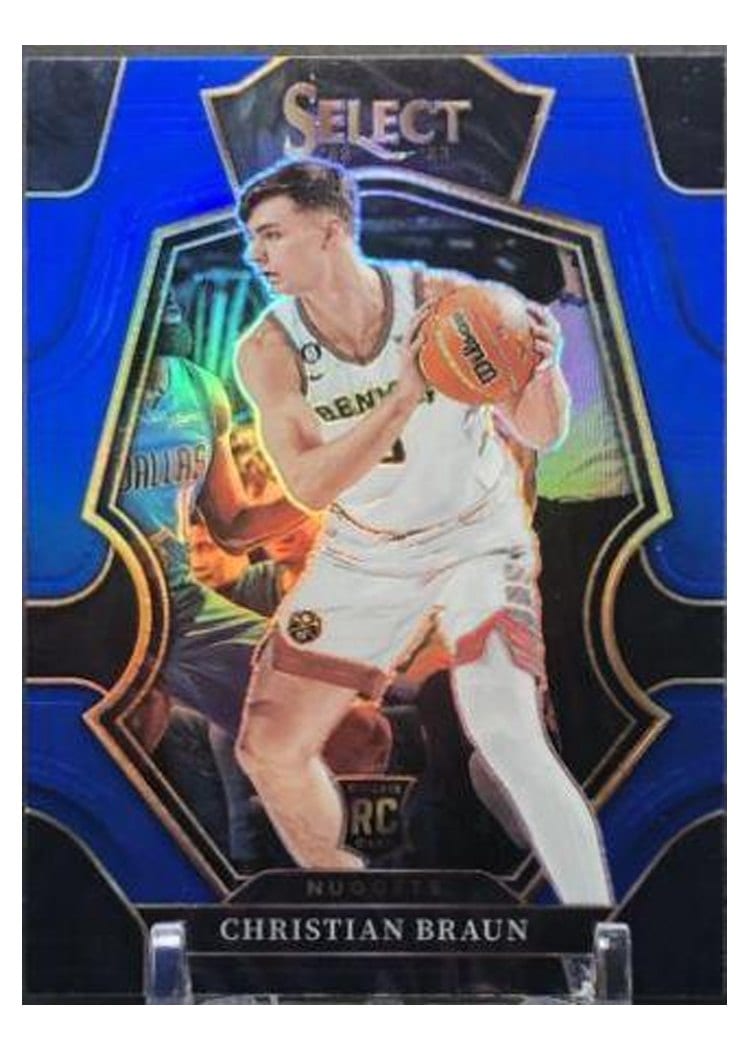 2022-23 Panini Select Base Set Christian Braun #195 card