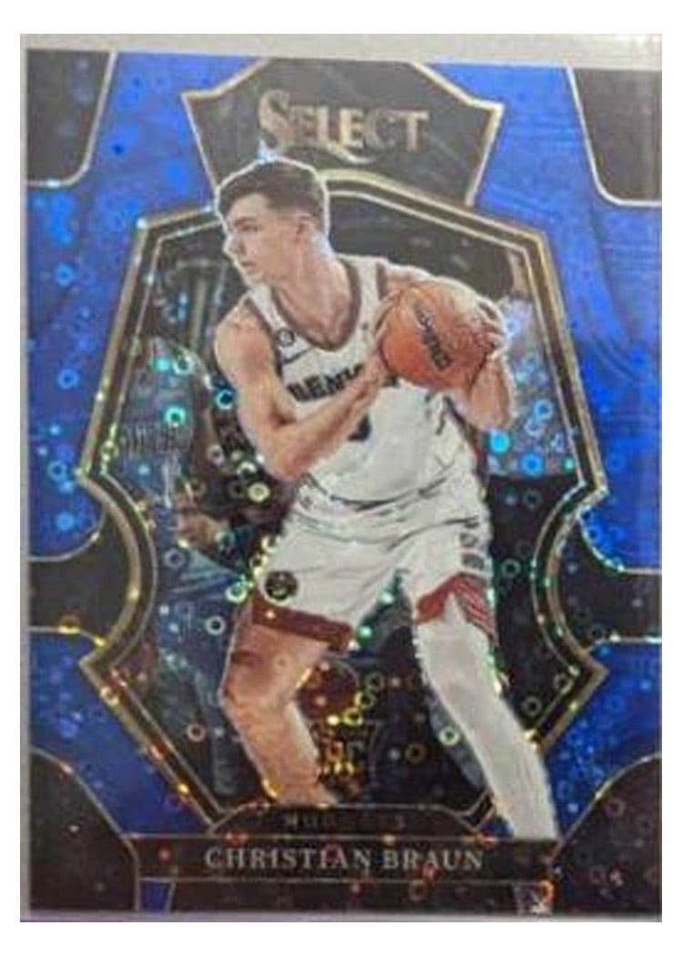 2022-23 Panini Select Base Set Christian Braun #195 card