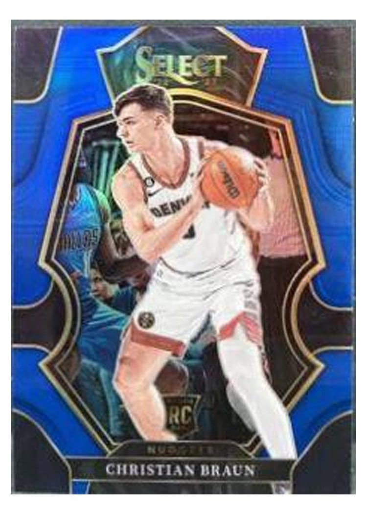 2022-23 Panini Select Base Set Christian Braun #195 card