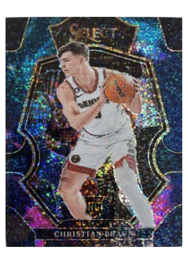 2022-23 Panini Select Base Set Christian Braun #195 card