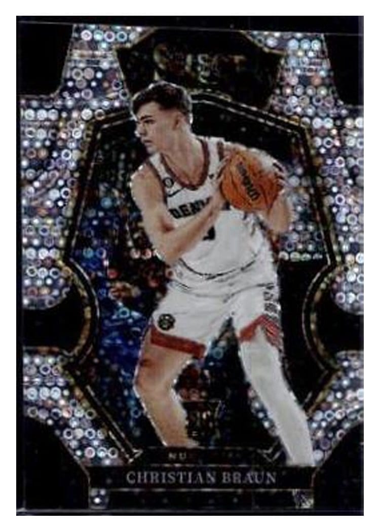 2022-23 Panini Select Base Set Christian Braun #195 card