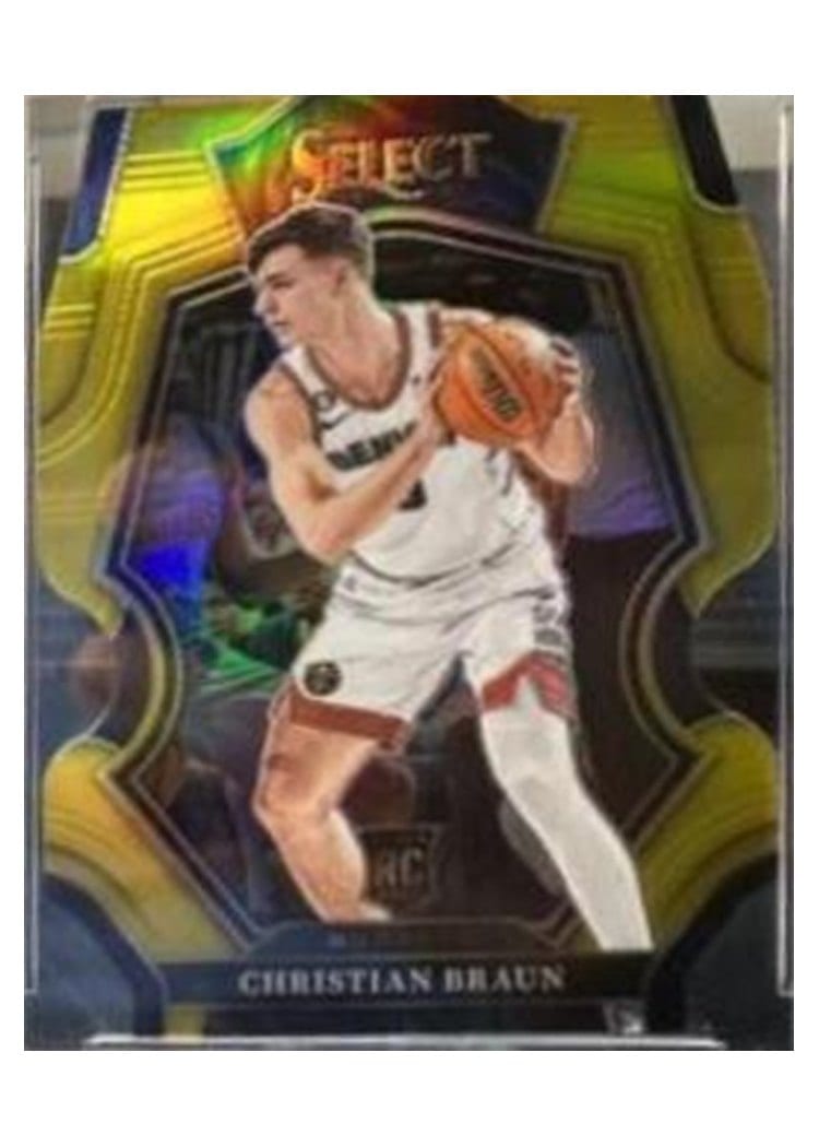 2022-23 Panini Select Base Set Christian Braun #195 card