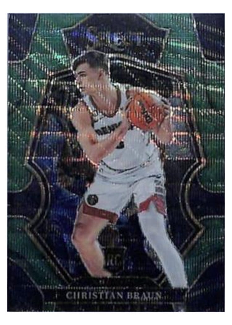 2022-23 Panini Select Base Set Christian Braun #195 card