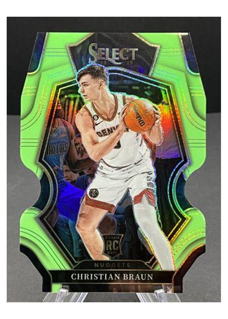 2022-23 Panini Select Base Set Christian Braun #195 card