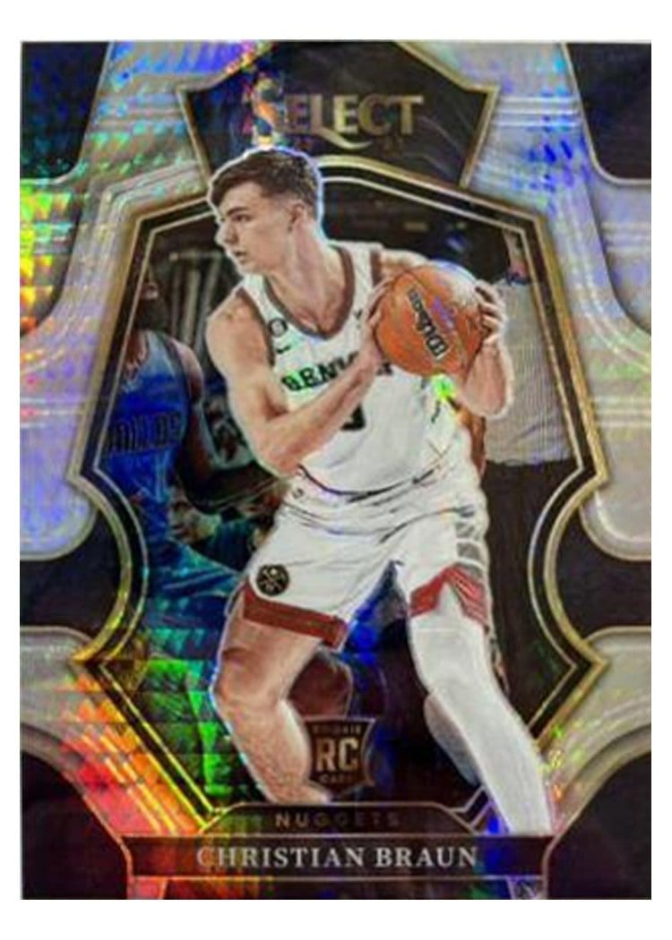 2022-23 Panini Select Base Set Christian Braun #195 card