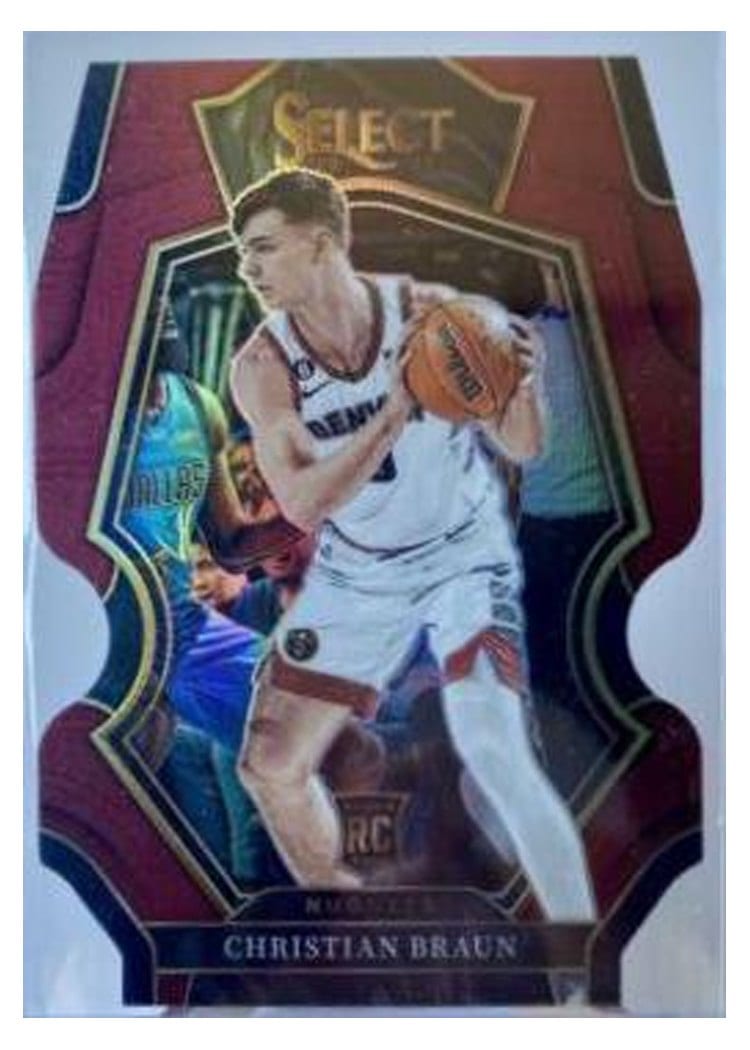 2022-23 Panini Select Base Set Christian Braun #195 card