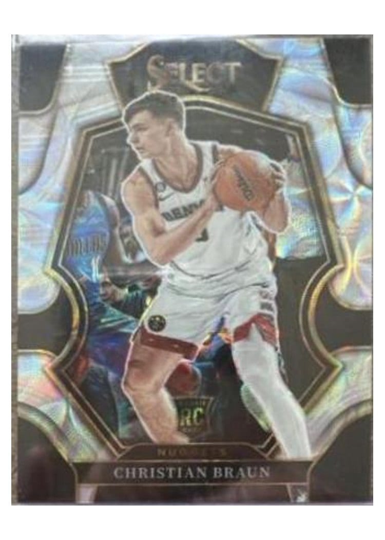 2022-23 Panini Select Base Set Christian Braun #195 card