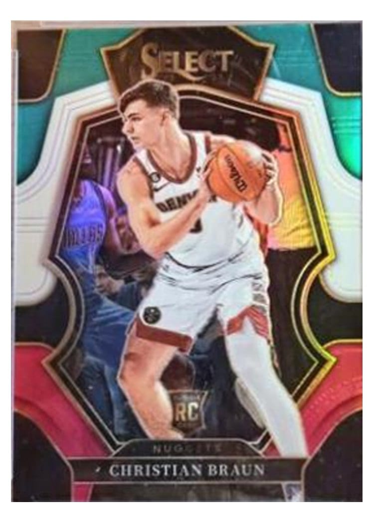 2022-23 Panini Select Base Set Christian Braun #195 card