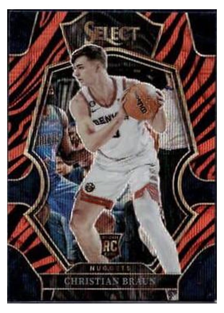 2022-23 Panini Select Base Set Christian Braun #195 card