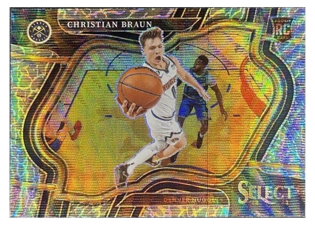 2022-23 Panini Select Base Set Christian Braun #272 card