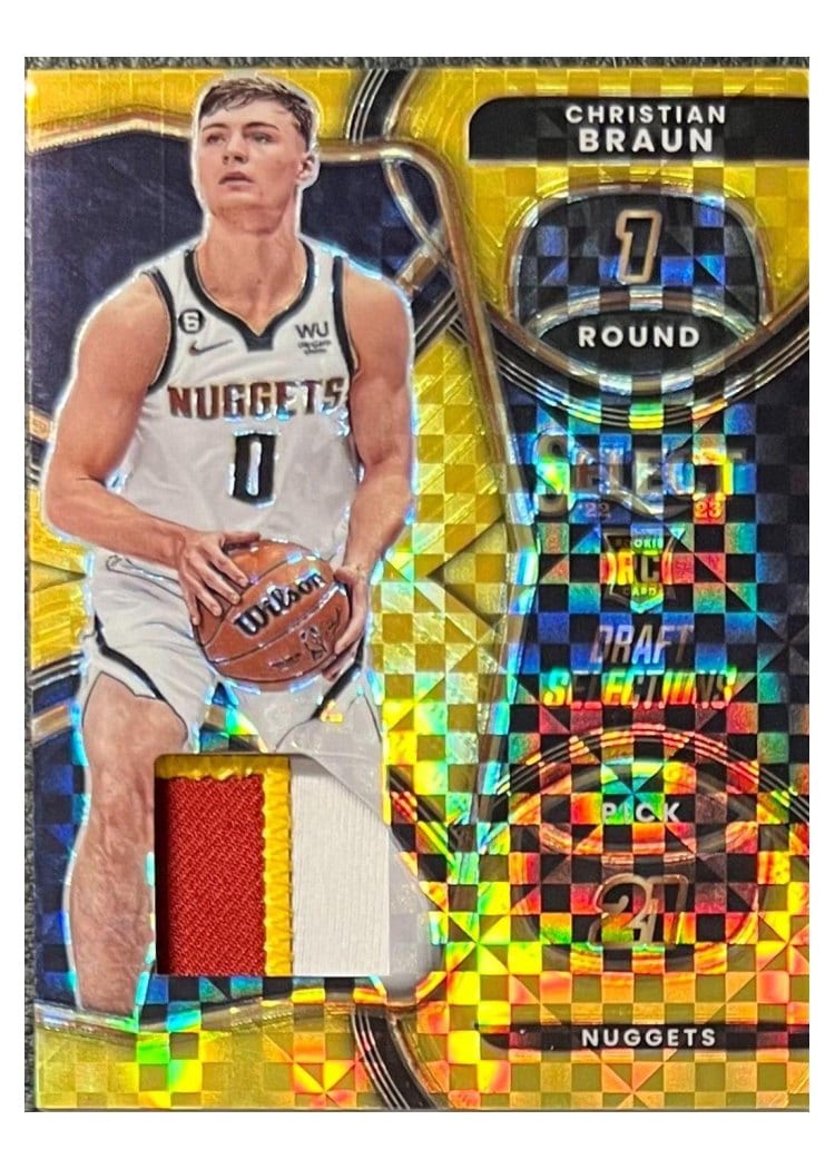 2022-23 Panini Select Base Set Christian Braun #272 card