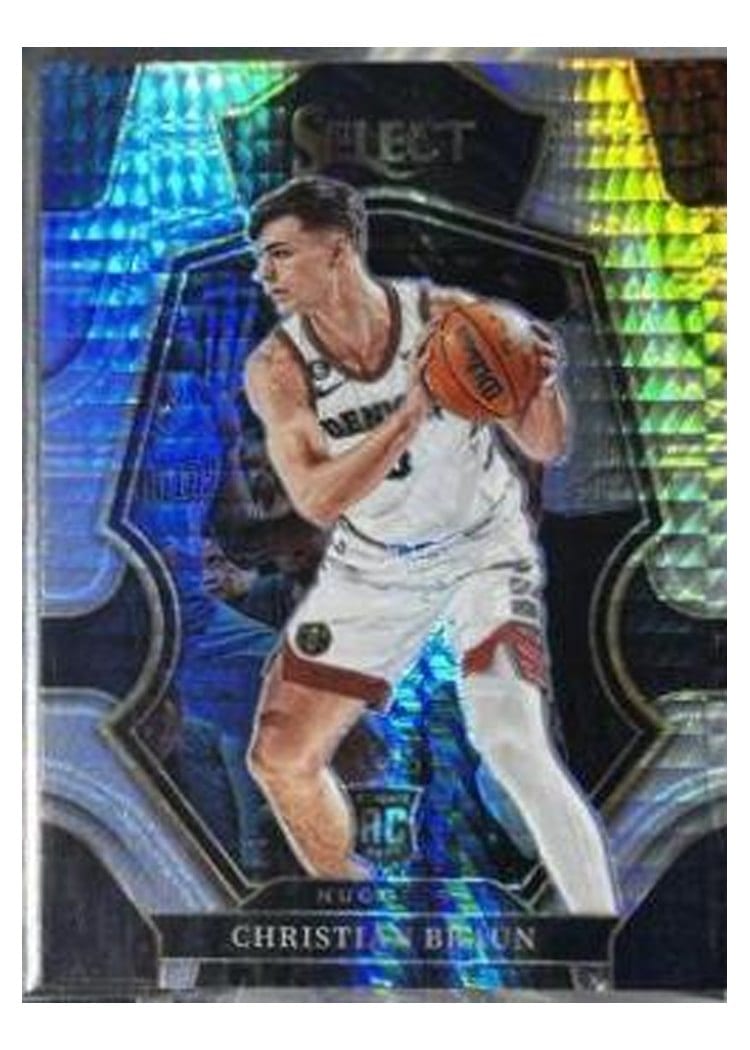2022-23 Panini Select Base Set Christian Braun Lucky Envelopes #272 card
