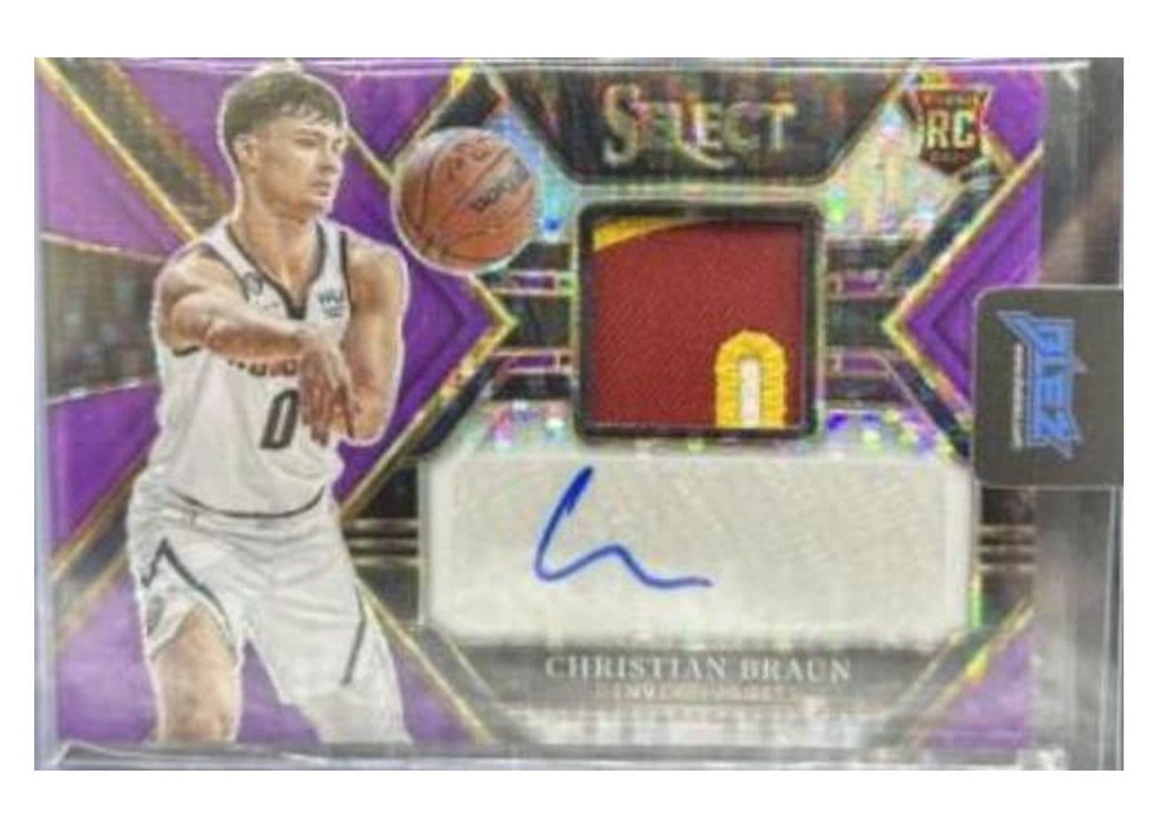2022-23 Panini Select Base Set Christian Braun #272 card
