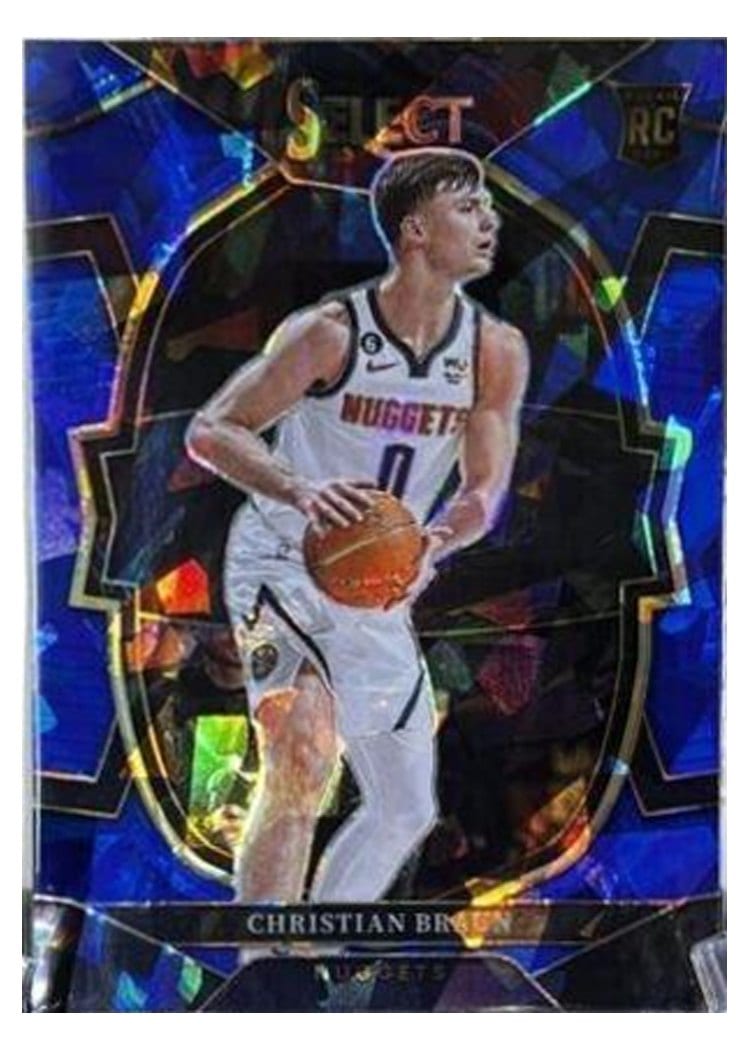 2022-23 Panini Select Base Set Christian Braun #85 card