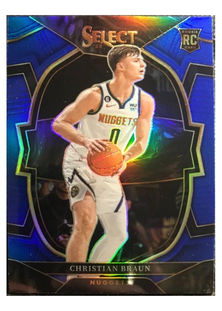 2022-23 Panini Select Base Set Christian Braun #85 card