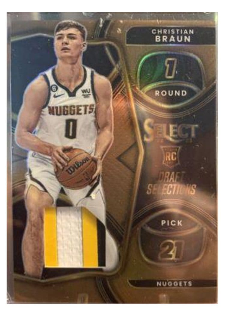 2022-23 Panini Select Base Set Christian Braun #85 card