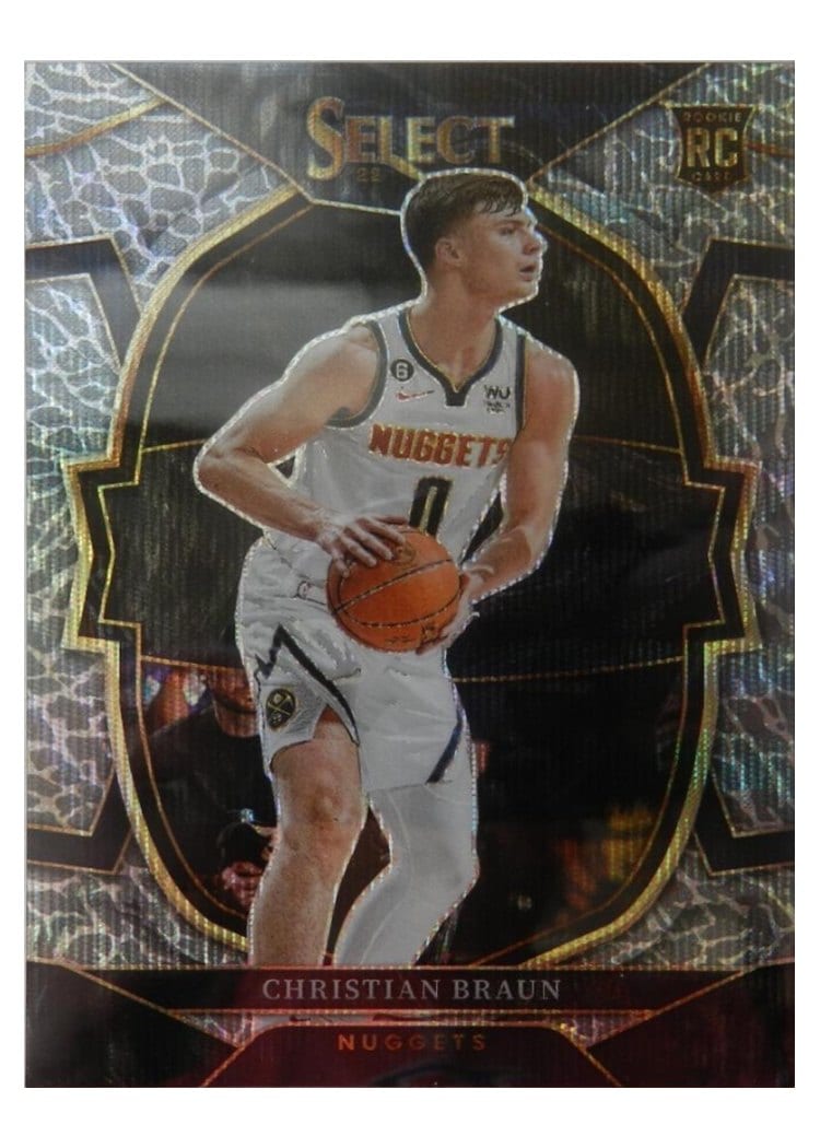 2022-23 Panini Select Base Set Christian Braun #85 card