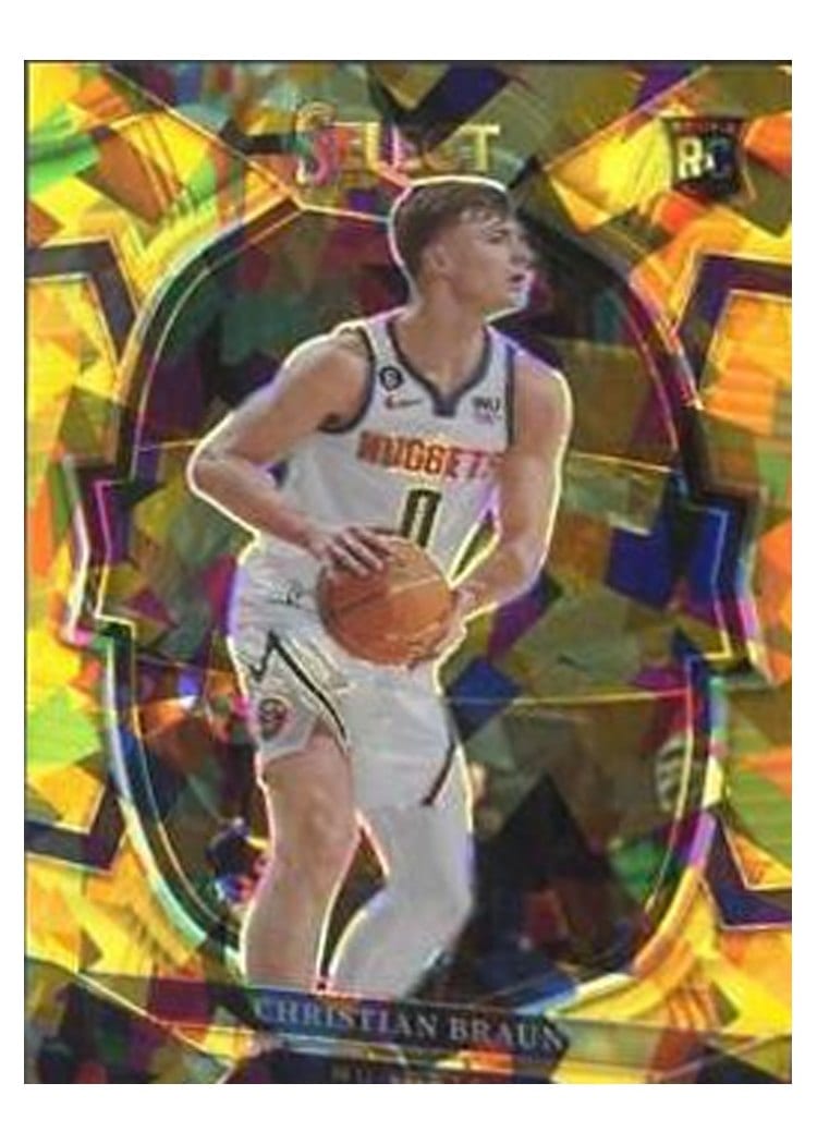 2022-23 Panini Select Base Set Christian Braun #85 card