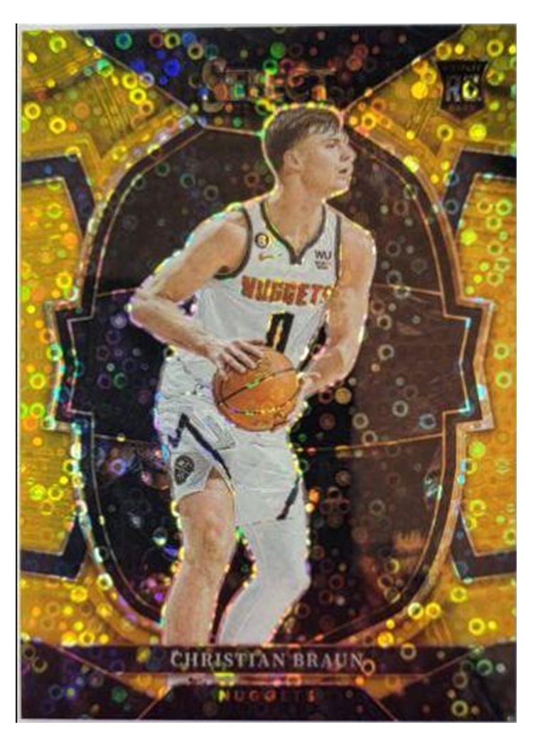 2022-23 Panini Select Base Set Christian Braun #85 card