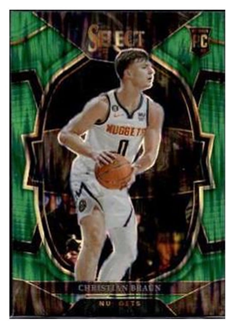 2022-23 Panini Select Base Set Christian Braun #85 card