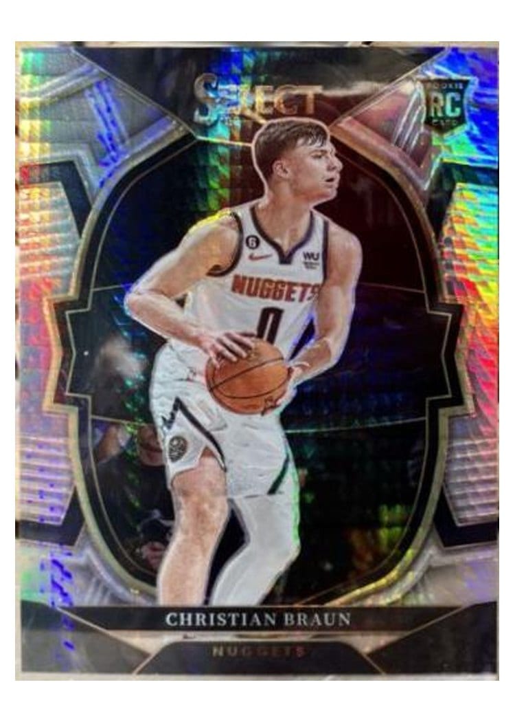 2022-23 Panini Select Base Set Christian Braun #85 card