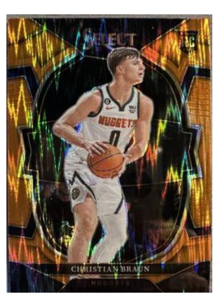 2022-23 Panini Select Base Set Christian Braun #85 card