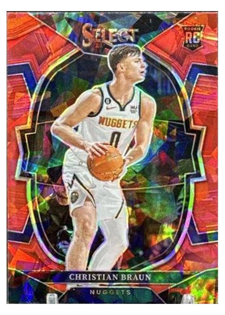2022-23 Panini Select Base Set Christian Braun #85 card