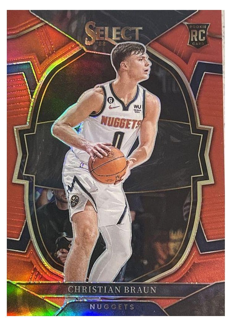 2022-23 Panini Select Base Set Christian Braun #85 card