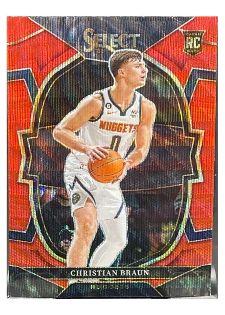 2022-23 Panini Select Base Set Christian Braun #85 card