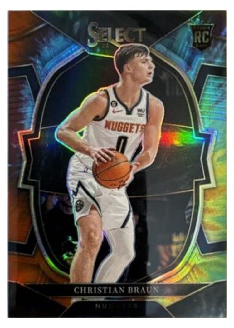 2022-23 Panini Select Base Set Christian Braun #85 card