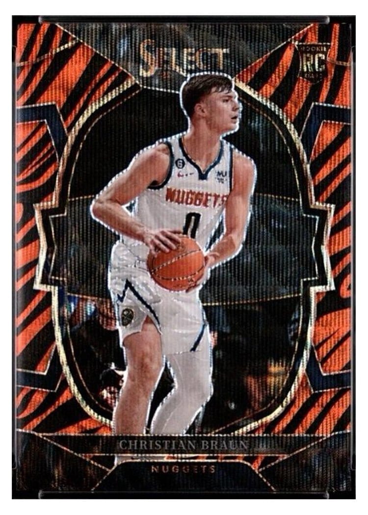 2022-23 Panini Select Base Set Christian Braun #85 card