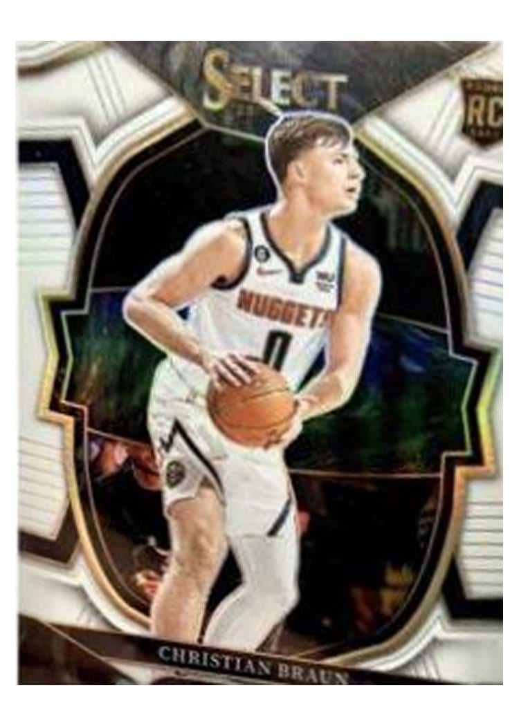2022-23 Panini Select Base Set Christian Braun #85 card