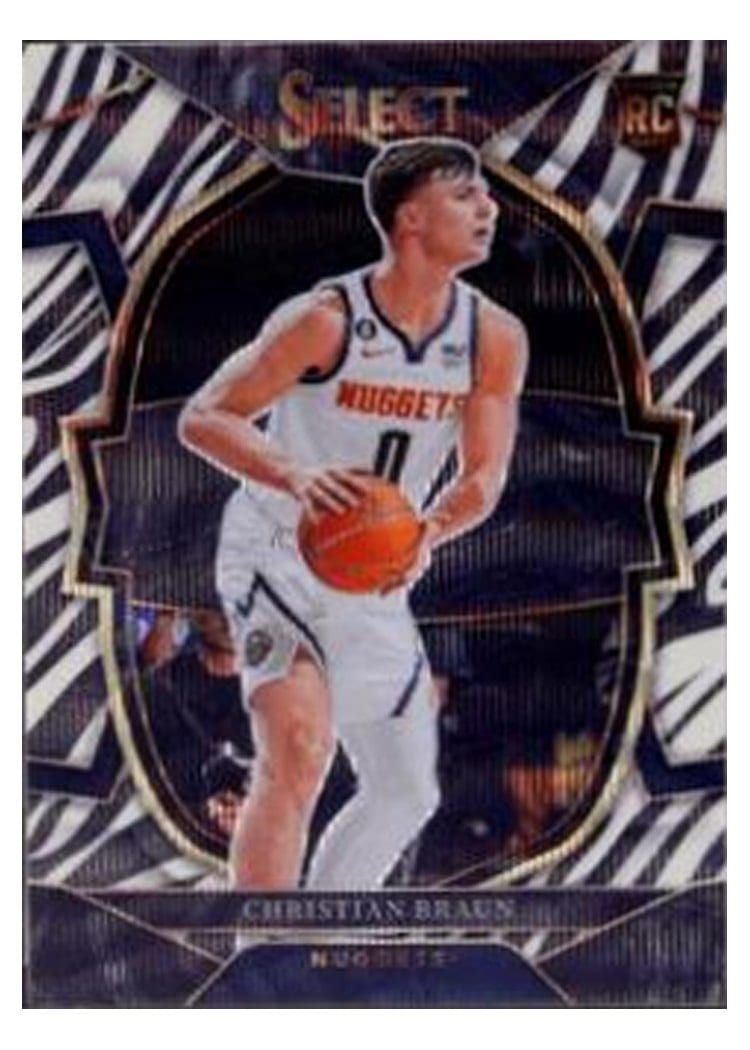 2022-23 Panini Select Base Set Christian Braun #85 card