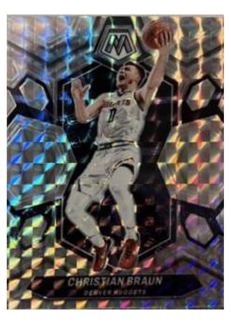 2023-24 Panini Mosaic Base Set Christian Braun #168 card