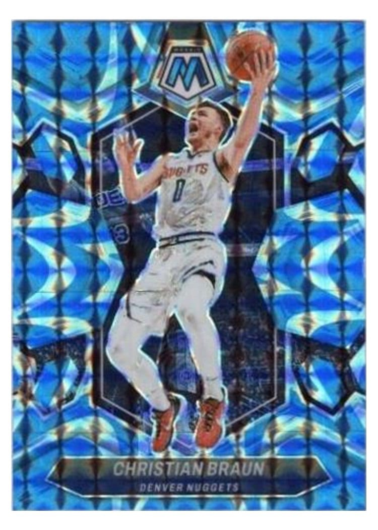 2023-24 Panini Mosaic Base Set Christian Braun #168 card